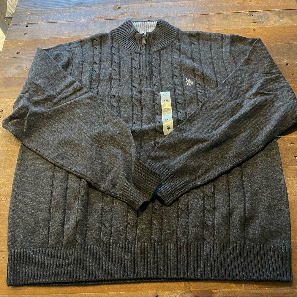 US Polo Assn Quarter‎ zip Sweater